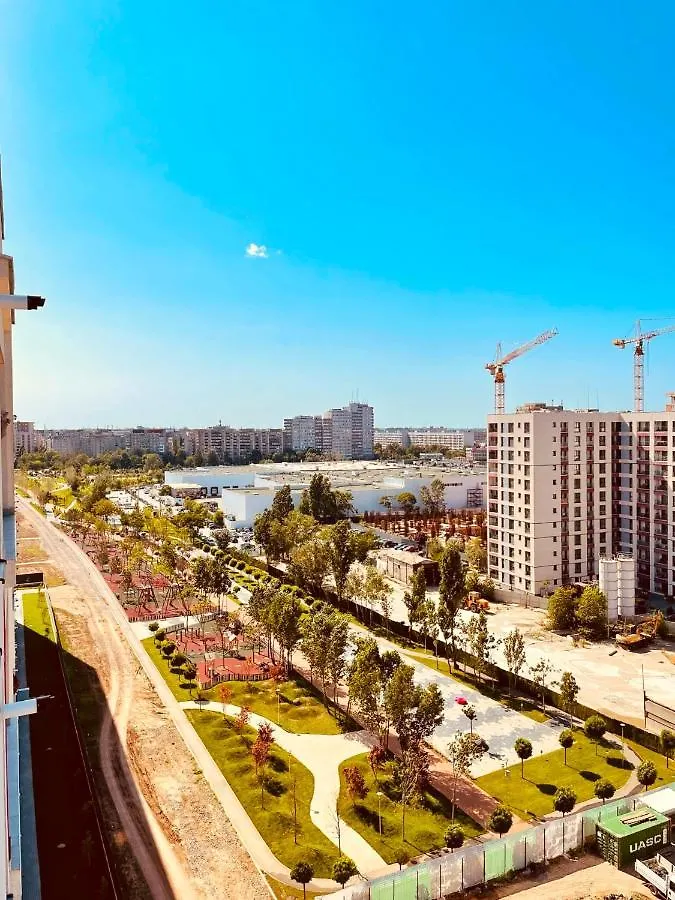 בוקרשט Botanic Nest Panoramic Studio דירה