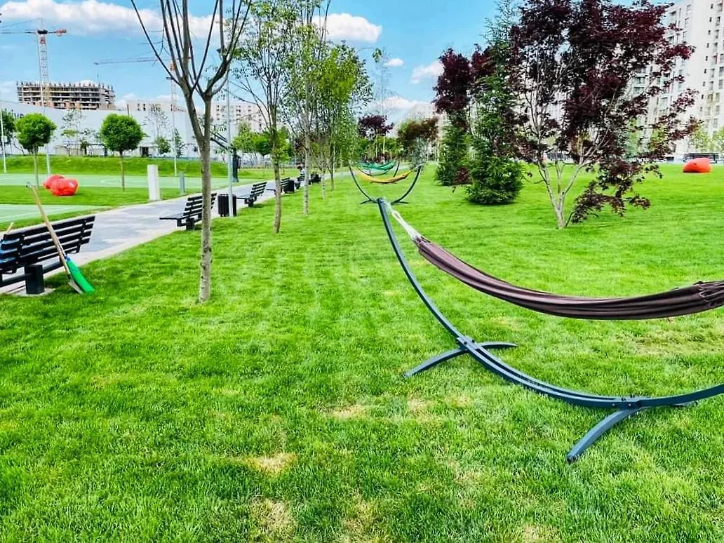 דירה בוקרשט Botanic Nest Panoramic Studio רומניה