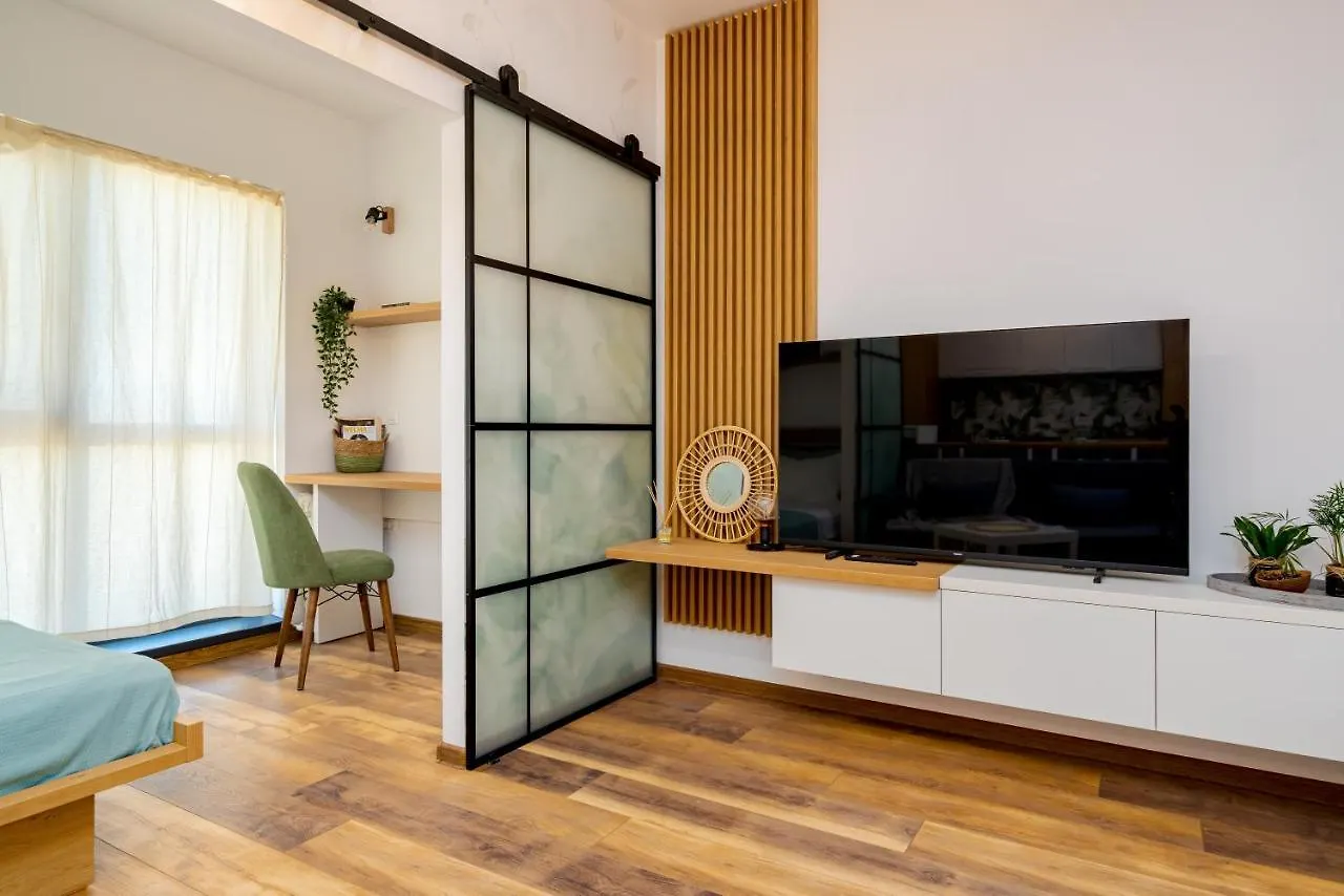 Botanic Nest Panoramic Studio Bucharest Apartment