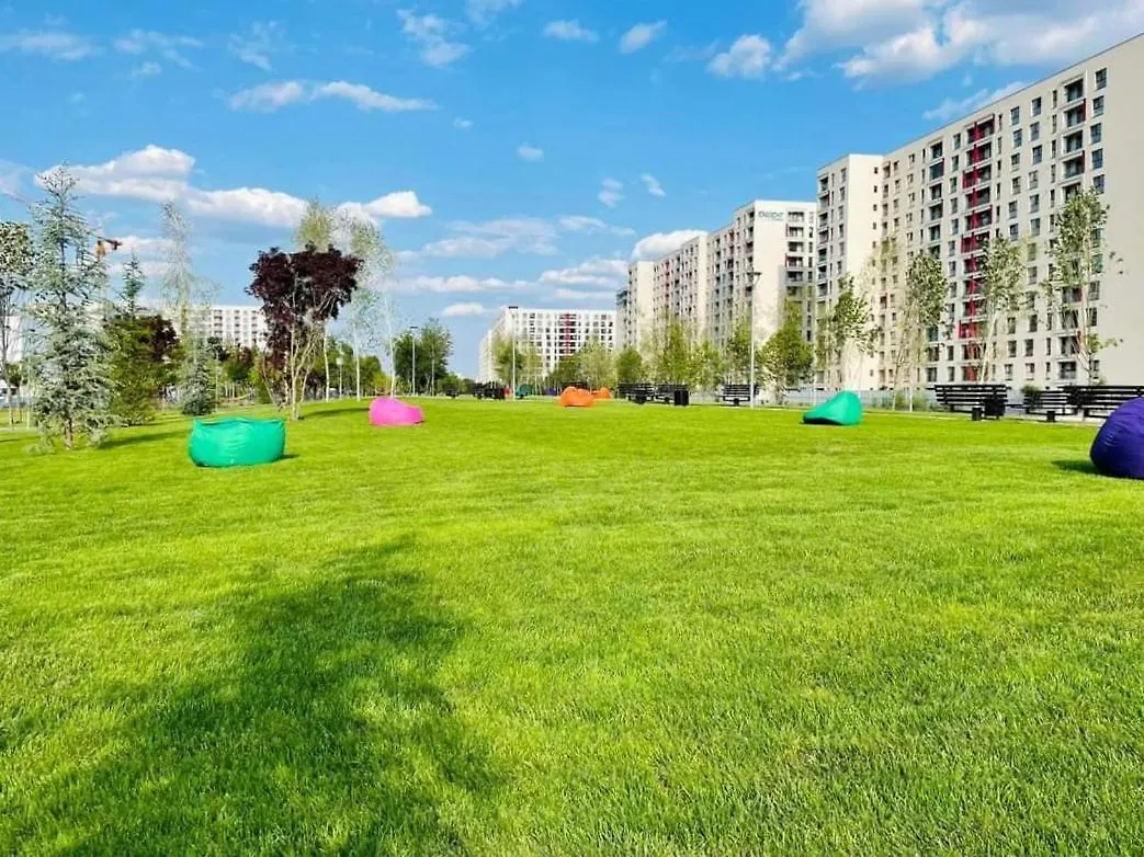 Botanic Nest Panoramic Studio Bucharest Apartment